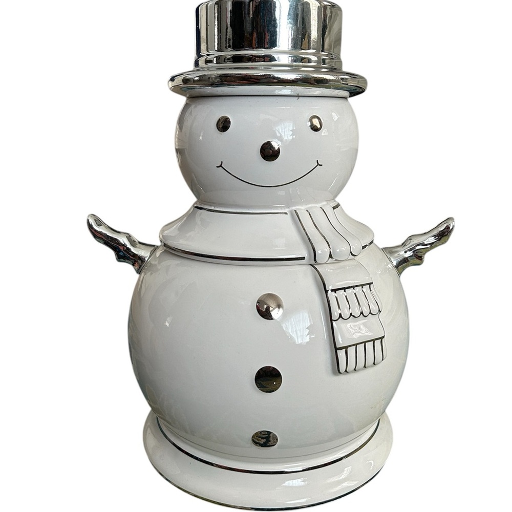 Slatkin & Co. Snowman Cookie Jar Harry Slatkin Bath and Body Works